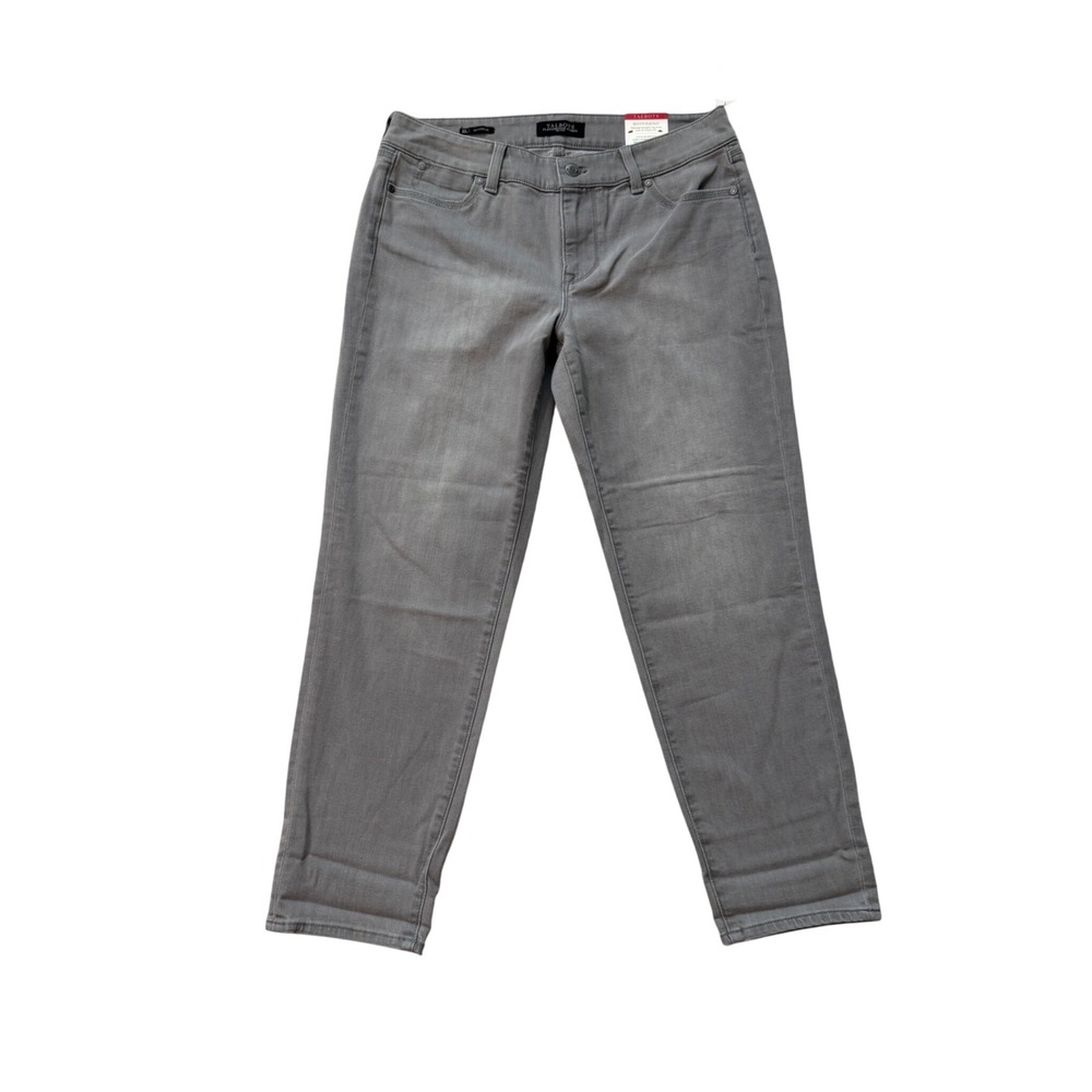 Talbots Boyfriend Jeans Womens 10P‎ Flawless Five-Pocket Petite Grey Casual